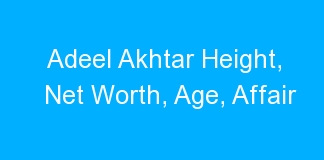 Adeel Akhtar Height, Net Worth, Age, Affair