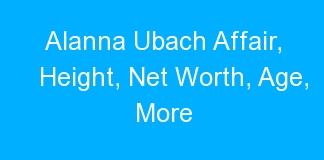 Alanna Ubach Affair, Height, Net Worth, Age, More