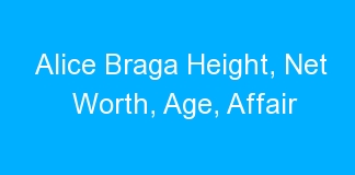 Alice Braga Height, Net Worth, Age, Affair