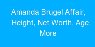 Amanda Brugel Affair, Height, Net Worth, Age, More