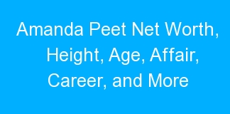 Amanda Peet Net Worth, Height, Age, Affair, Career, and More