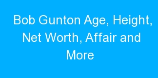 Bob Gunton Age, Height, Net Worth, Affair and More