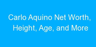 Carlo Aquino Net Worth, Height, Age, and More