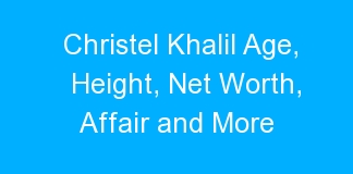 Christina khalil income