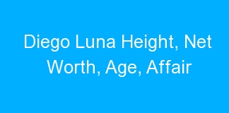 Diego Luna Height, Net Worth, Age, Affair