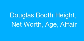 Douglas Booth Height, Net Worth, Age, Affair