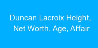 Duncan Lacroix Height, Net Worth, Age, Affair