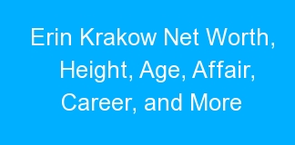 Erin Krakow Net Worth, Height, Age, Affair, Career, and More