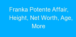 Franka Potente Affair, Height, Net Worth, Age, More