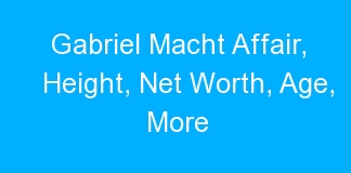 Gabriel Macht Affair, Height, Net Worth, Age, More