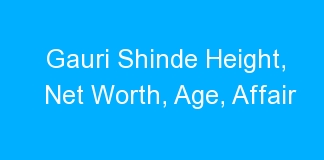 Gauri Shinde Height, Net Worth, Age, Affair