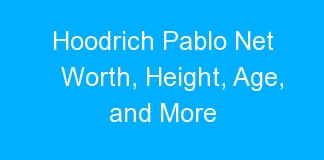 Hoodrich Pablo Net Worth, Height, Age, and More