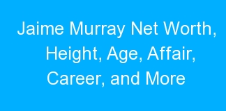 Jaime Murray Net Worth, Height, Age, Affair, Career, and More