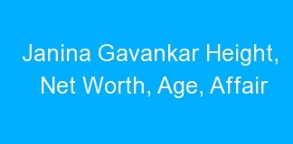 Janina Gavankar Height, Net Worth, Age, Affair