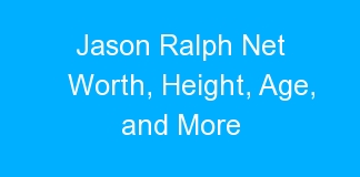 Jason Ralph Net Worth, Height, Age, and More