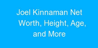 Joel Kinnaman Net Worth, Height, Age, and More