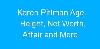 Karen Pittman Age, Height, Net Worth, Affair and More