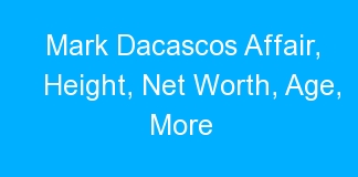 Mark Dacascos Affair, Height, Net Worth, Age, More