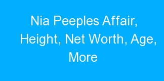 Nia Peeples Affair, Height, Net Worth, Age, More