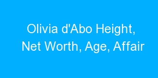 Olivia d’Abo Height, Net Worth, Age, Affair