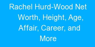 Rachel Hurd-Wood Net Worth, Height, Age, Affair, Career, and More