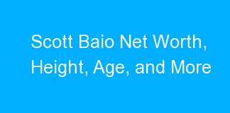 Scott Baio Net Worth, Height, Age, and More