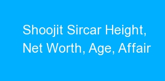 Shoojit Sircar Height, Net Worth, Age, Affair
