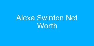 Alexa Swinton Net Worth