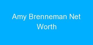 Amy Brenneman Net Worth