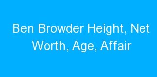 Ben Browder Height, Net Worth, Age, Affair