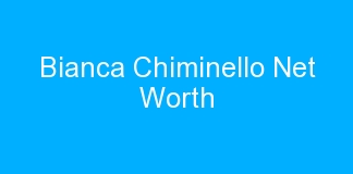 Bianca Chiminello Net Worth