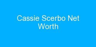 Cassie Scerbo Net Worth