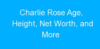 Charlie Rose Age, Height, Net Worth, and More