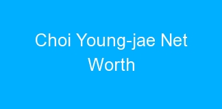 Choi Young-jae Net Worth