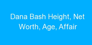 Dana Bash Height, Net Worth, Age, Affair
