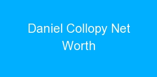 Daniel Collopy Net Worth