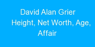 David Alan Grier Height, Net Worth, Age, Affair