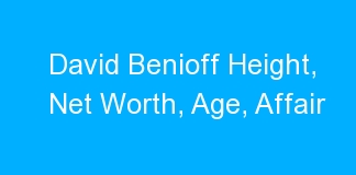 David Benioff Height, Net Worth, Age, Affair