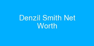 Denzil Smith Net Worth