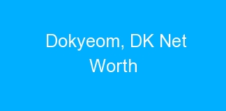 Dokyeom, DK Net Worth