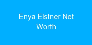 Enya Elstner Net Worth