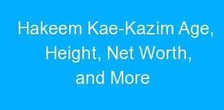 Hakeem Kae-Kazim Age, Height, Net Worth, and More