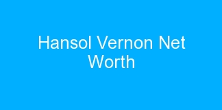 Hansol Vernon Net Worth