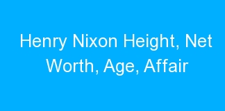 Henry Nixon Height, Net Worth, Age, Affair