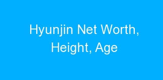 Hyunjin Net Worth, Height, Age