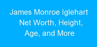 James Monroe Iglehart Net Worth, Height, Age, and More