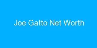 Joe Gatto Net Worth