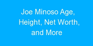 Joe Minoso Age, Height, Net Worth, and More