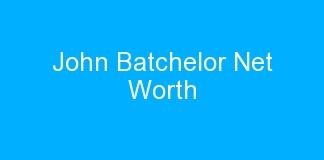 John Batchelor Net Worth