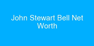 John Stewart Bell Net Worth